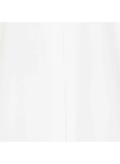 Vila White Crepe Henley Shirt -Morganmai Store 2071596