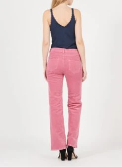 MAISON 123 Blue Cotton V-neck Lace Detail Tank Top -Morganmai Store 2900818