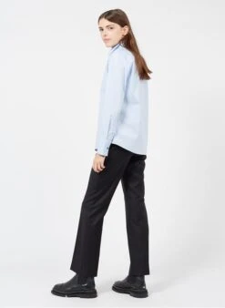 PAUL SMITH Blue Organic Cotton Shirt With Classic Collar -Morganmai Store 3138635