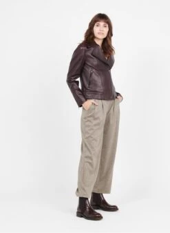 Please Beige Ribbed Tank Top -Morganmai Store 3805349