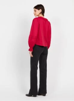 Scotch And Soda Red Organic Cotton Blouse -Morganmai Store 3922160