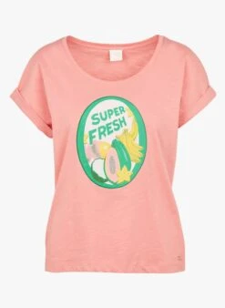 DES PETITS HAUTS GANORA - Pink Cotton T-shirt 7 DES PETITS HAUTS GANORA - Pink Cotton T-shirt -Morganmai Store 3925751