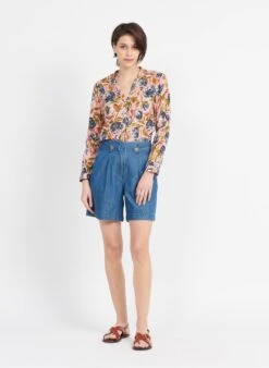 Pink Cotton Shirt -Morganmai Store 3964163