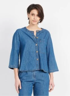 Blue Denim Shirt