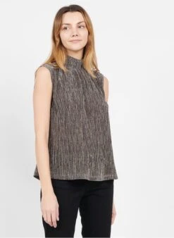 Ikks Golden Lurex Tank Top