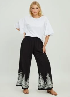 White Cotton T-shirt With Ruffled Sleeves -Morganmai Store 3982031