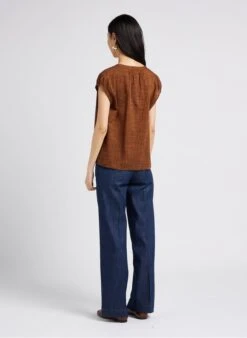 Soeur VOISINE - Multicolored Striped Cotton Top -Morganmai Store 4009730