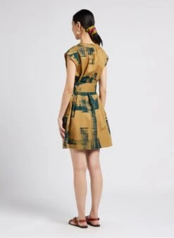 Soeur TELLA - Multicolored Short Printed Cotton Poplin Dress -Morganmai Store 4009855