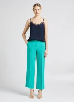 Vila Blue Lace V-neck Camisole -Morganmai Store 4022469