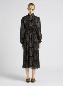 MAISON 123 HAVA R - Black Long Dress -Morganmai Store 4022781