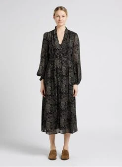 MAISON 123 HAVA R - Black Long Dress