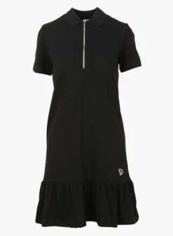 PAUL SMITH Black Short Cotton Polo Dress -Morganmai Store 4028200