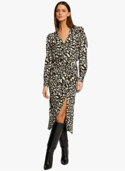 MORGAN CSUD - Multicolored Straight Printed Viscose Shirt