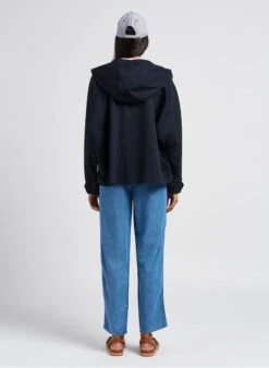 Maison Labiche POPINCOURT LA FLEMME - White Organic Cotton Round Neck T-shirt With La Flemme Embroidery -Morganmai Store 4047341