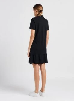 PAUL SMITH Black Short Cotton Polo Dress -Morganmai Store 4048079