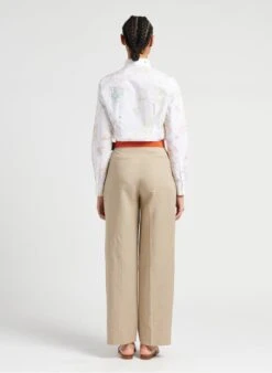 PAUL SMITH White Printed Cotton Shirt -Morganmai Store 4098716