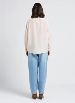 Sessun BOTAN - Striped Striped Shirt With Classic Collar -Morganmai Store 4112103