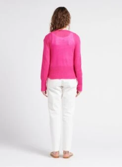 BOHÊME - Pink Open Cardigan -Morganmai Store 4112460