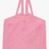 Tara Jarmon TINIA - Pink Short Strappy Cotton Top