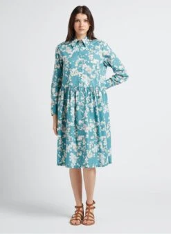 Marc O'Polo Multicolored Loose-fit Patterned Midi Dress 10 Marc O'Polo Multicolored Loose-fit Patterned Midi Dress -Morganmai Store 4146285