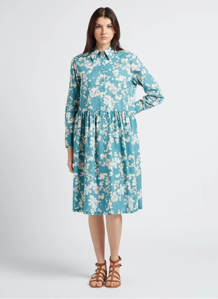 Marc O'Polo Multicolored Loose-fit Patterned Midi Dress 5 Marc O'Polo Multicolored Loose-fit Patterned Midi Dress - Image 5