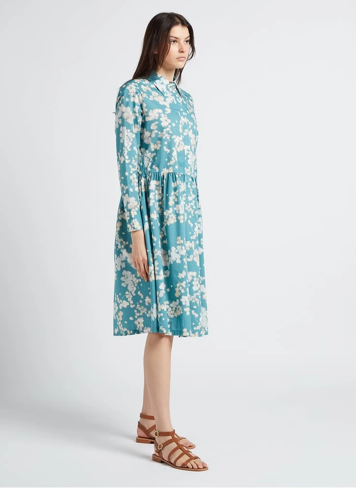 Marc O'Polo Multicolored Loose-fit Patterned Midi Dress 4 Marc O'Polo Multicolored Loose-fit Patterned Midi Dress - Image 4