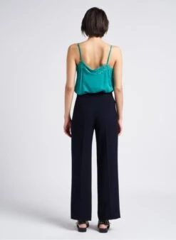 Vila Green Lace V-neck Camisole -Morganmai Store 4162162