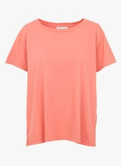 BERENICE EDENA WINGS - Red Round-neck Cotton T-shirt With Diamanté Wings -Morganmai Store 4232406